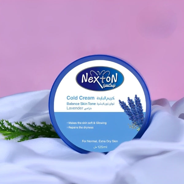 Nexton Cold Cream for Normal and Extra Dry Skin with Lavender Extract 125ml