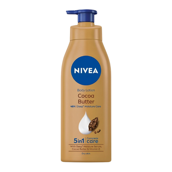 Nivea Cocoa Butter Body Lotion With Deep Moisture Serum 400ml