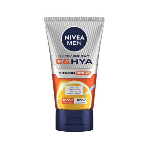 Nivea Men Extra Bright C & HYA Vitamin C Scrub 100ml