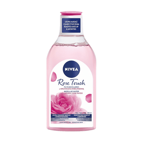 Nivea Micellar Water Makeup Remover Rose Touch 400ml