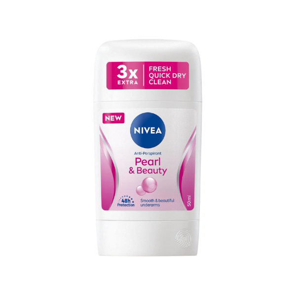 Nivea Pearl And Beauty Anti Perspirant Deodorant Stick 50ml