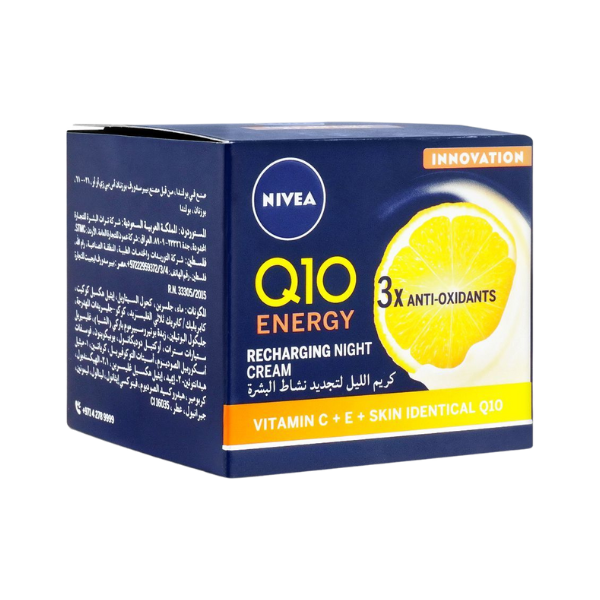 Nivea Q10 Energy Recharging Night Cream 50ml