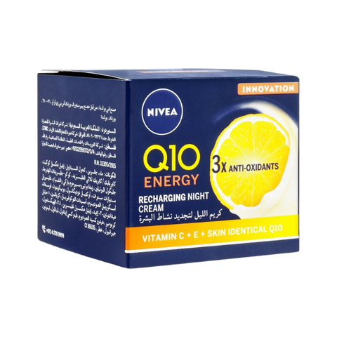 Nivea Q10 Energy Recharging Night Cream 50ml