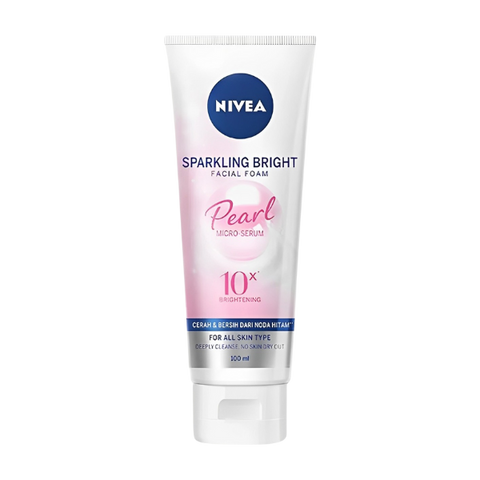 Nivea Sparkling Bright Facial Foam Pearl Micro Serum 100ml