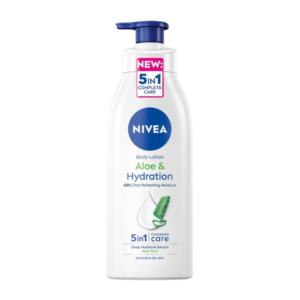 Nivea Aloe & Hydration Body Lotion For Normal To Dry Skin 400ml