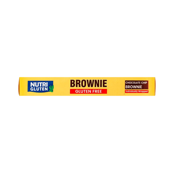 Nutri Gluten Free Brownie Chocolate Chip 3 Pack 100g