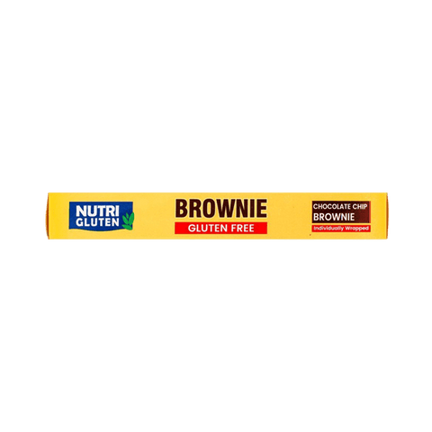 Nutri Gluten Free Brownie Chocolate Chip 3 Pack 100g