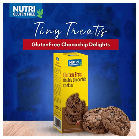 Nutri Gluten Free Double Chocochip Cookies 100gm