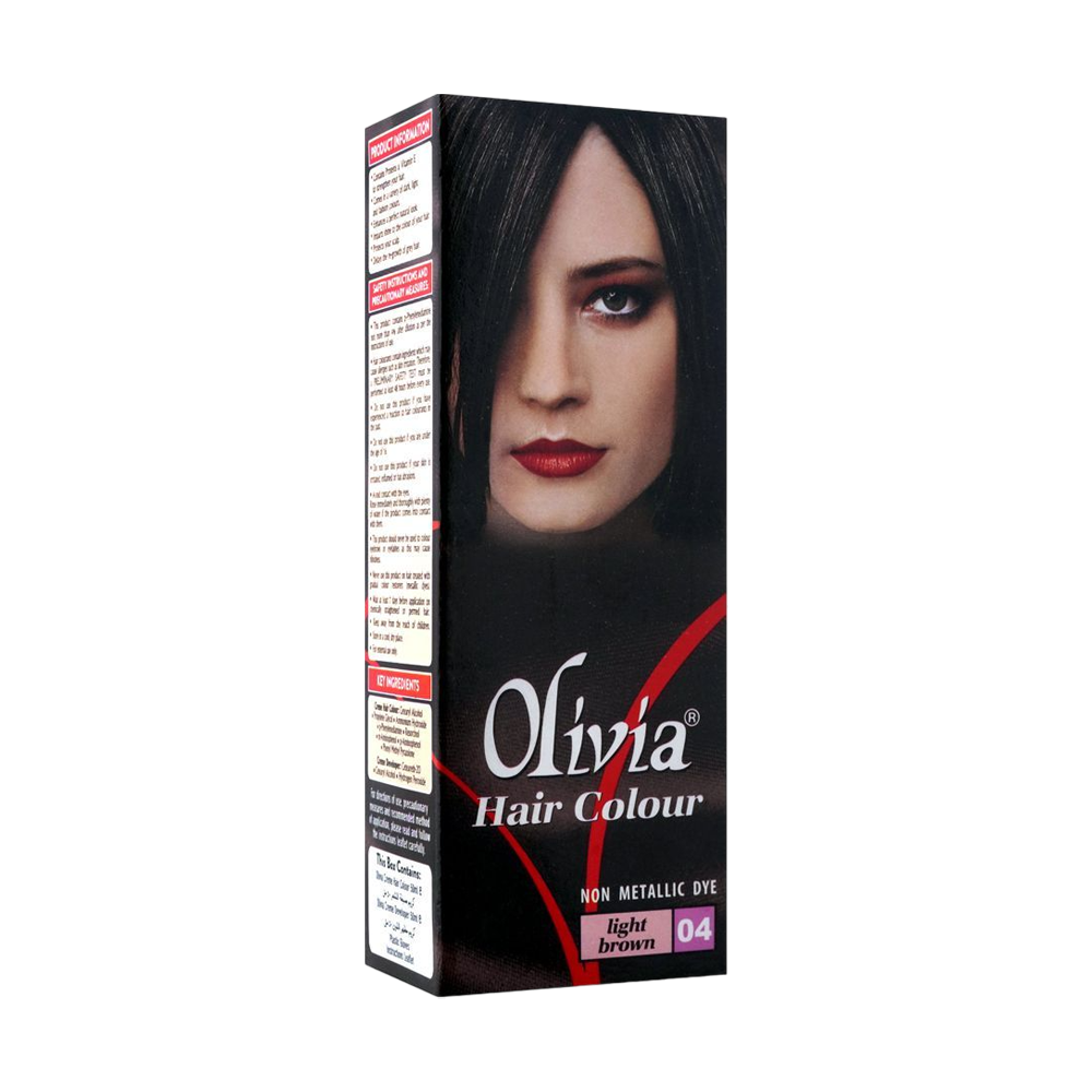 OLIVIA HAIR COLOUR LIGHT BROWN 04