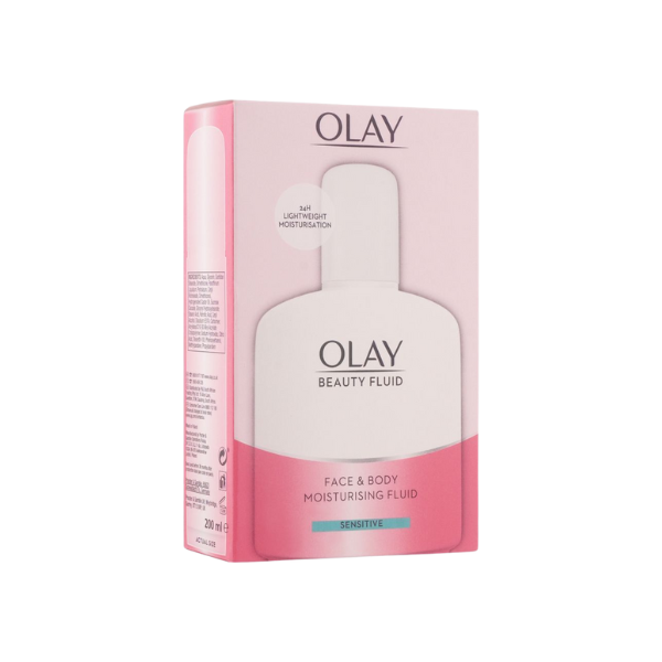 Olay Beauty Fluid Moisturising Sensitive Face & Body Fluid 200ml