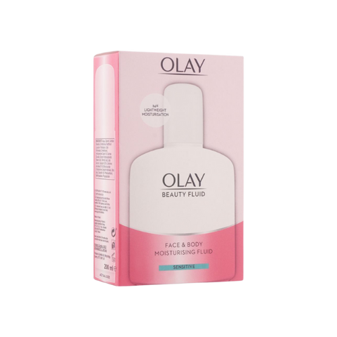 Olay Beauty Fluid Moisturising Sensitive Face & Body Fluid 200ml