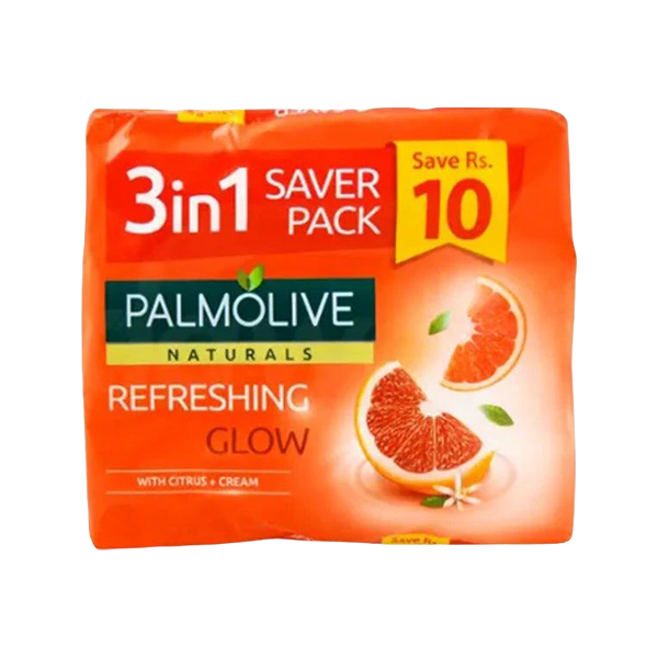 PALMOLIVE REFRESHING GLOW SOAP 3IN1 98G