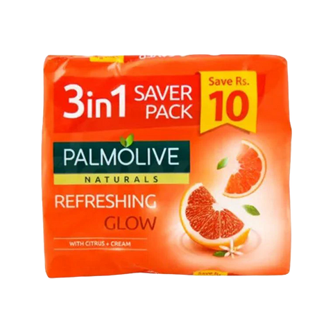 PALMOLIVE REFRESHING GLOW SOAP 3IN1 98G