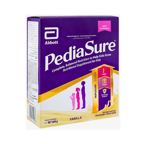 PEDIASURE VANILLA 600GM BOX