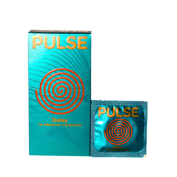 PULSE DELAY CONDOMS 1X10