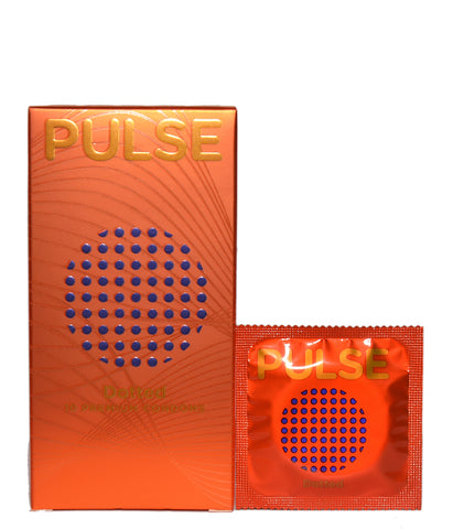 PULSE DOTTED CONDOMS 1X10