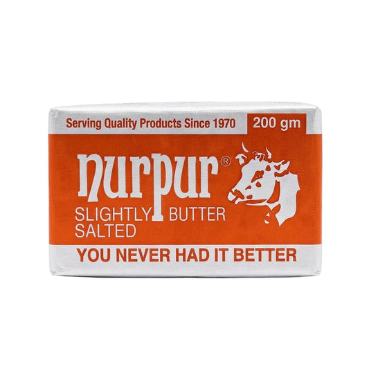 Pack of Nurpur Butter Slightly Salted 200g