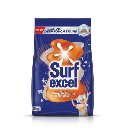 Surf Excel Deep Action Technology Washing Powder 3kg
