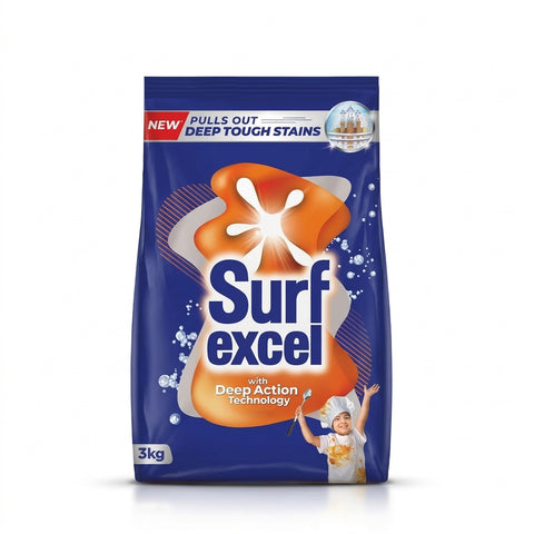Surf Excel Deep Action Technology Washing Powder 3kg