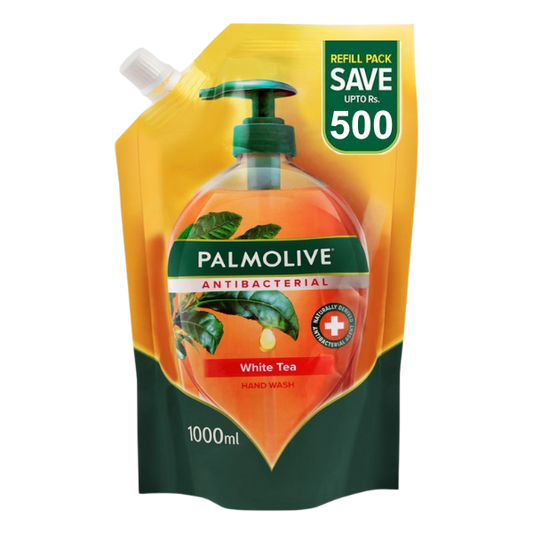 Palmolive Antibacterial White Tea Hand Wash Refill Pouch 1000ml