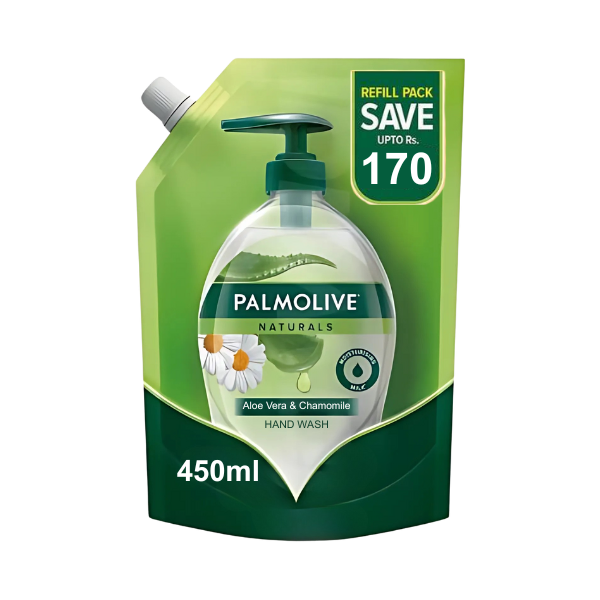 Palmolive Naturals Hand Wash Refill Pouch 450ml