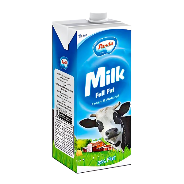 Panda Full Fat Milk 1Ltr Irani