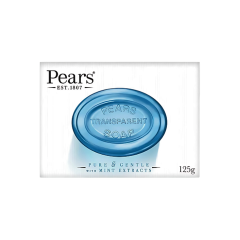 Pears Transparent Soap With Mint Extracts 125g