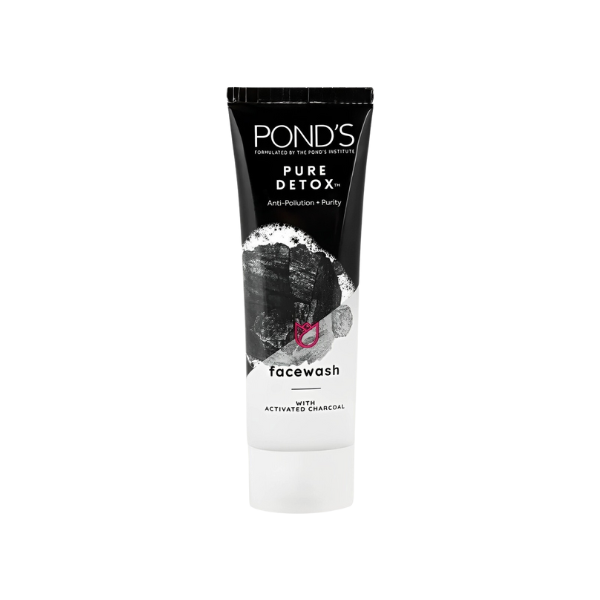 Ponds Pure Detox Anti-Pollution + Purity Face Wash With Charcoal 50g