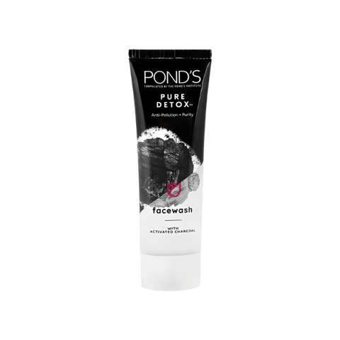 Ponds Pure Detox Anti-Pollution + Purity Face Wash With Charcoal 50g