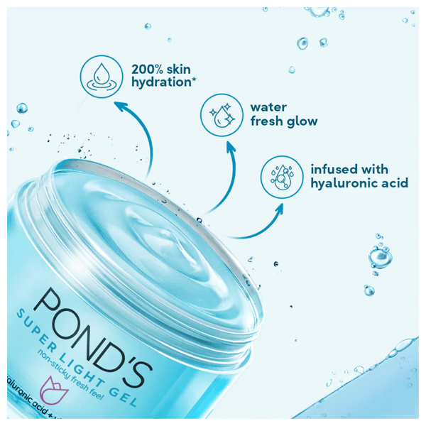 Pond's Super Light Gel Hydrated Dewy Skin 50g