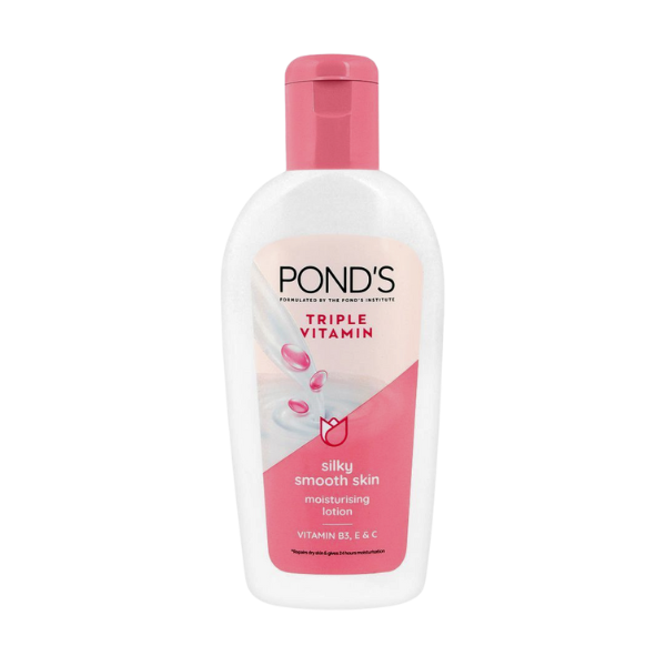 Pond's Triple Vitamin Moisturizing Lotion Vitamin B3 E & C 200ml