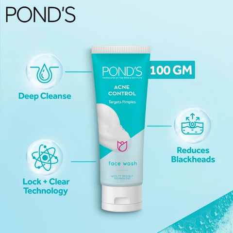 Ponds Acne Control Face Wash 100g