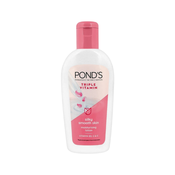 Ponds Triple Vitamin Moisturizing Lotion Vitamin B3 E & C 100ml