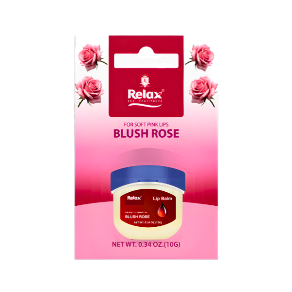 RELAX BLUSH ROSE LIP BALM 10G