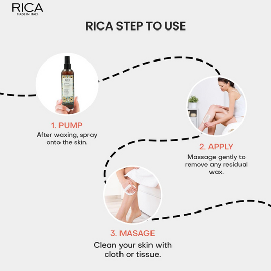 RICA Argan Oil Moisturizing & Nourishing After Wax Lotion 250ml