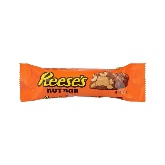 Reeses Peanut Butter And Chocolate Nut Bar 47g