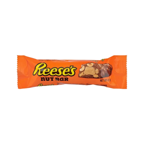 Reeses Peanut Butter And Chocolate Nut Bar 47g