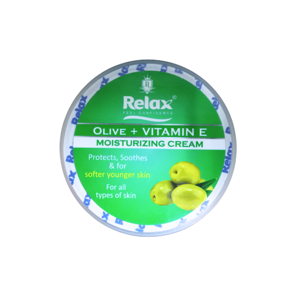 Relax Olive And Vitamin E Moisturizing Cream 150g