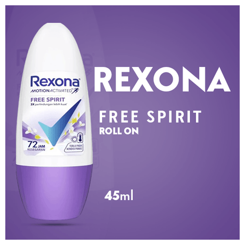 Rexona Deodorant Roll On Free Spirit 45ml