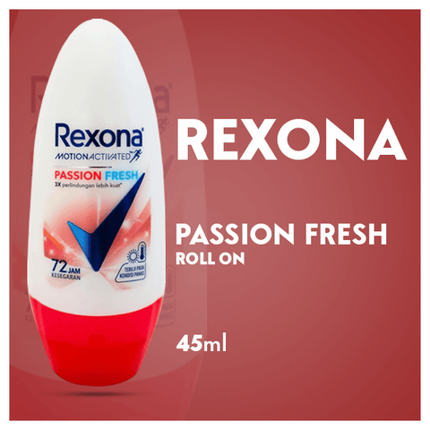 Rexona Deodorant Roll On Passion Fresh 45ml