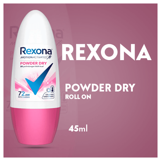 Rexona Deodorant Roll On Powder Dry 45ml