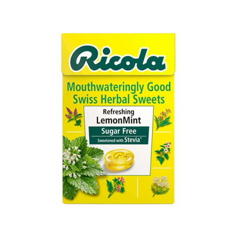 Ricola Refreshing Lemon Mint Sugar Free Tablets 45g