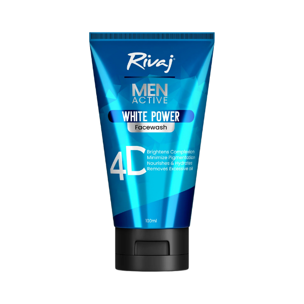 Rivaj Men Active White Power Face wash 100ml