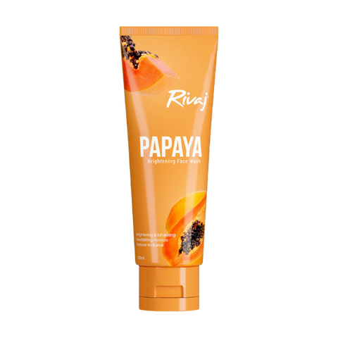 Rivaj Papaya Extract Brightening Face Wash 100ml
