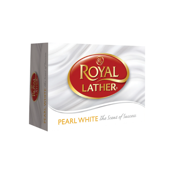 Royal Lather Pearl White Soap 125Gm