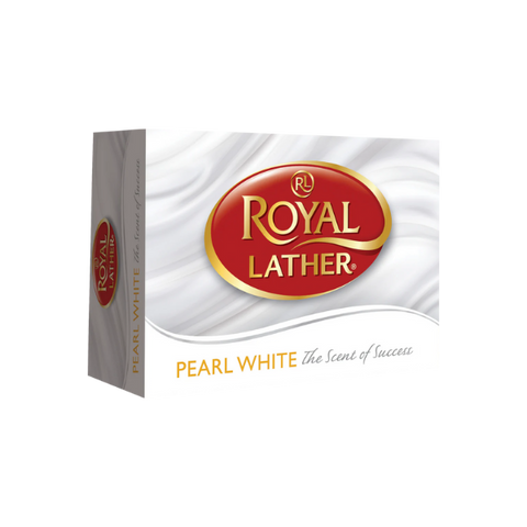 Royal Lather Pearl White Soap 125Gm