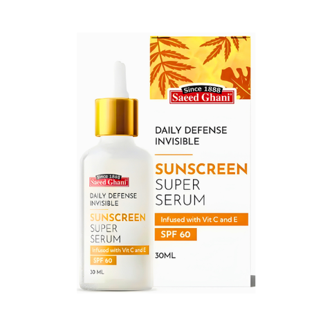 SAEED GHANI SUNSCREEN SUPER SERUM SPF-60 30ML