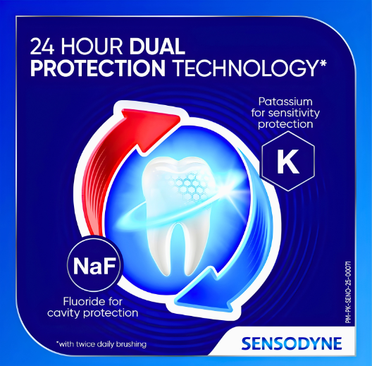 SENSODYNE CAVITY+SENSITIVITY TOOTHPASTE 100GM