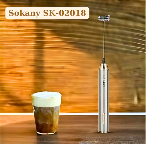 SOKANY 2IN1 USB ELECTRIC MILK FROTHER SK-02018