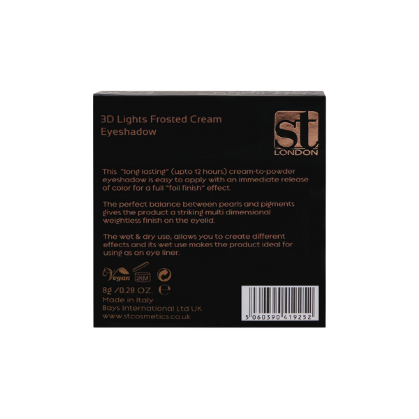 ST London 3D Lights Frosted Eyeshadow 24K 8Gm